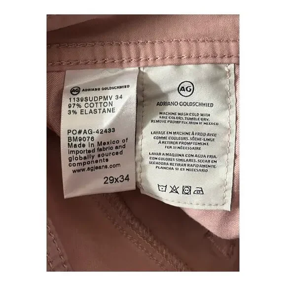 AG Adriano Goldschmied jeans The Dylan slim skinny size 29X34 - Picture 5 of 6